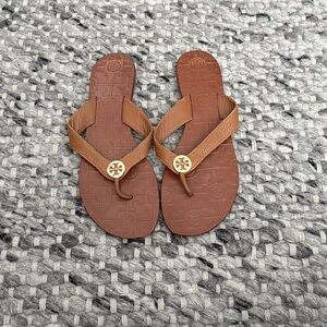 Tory Burch lightly worn leather sandals size 9